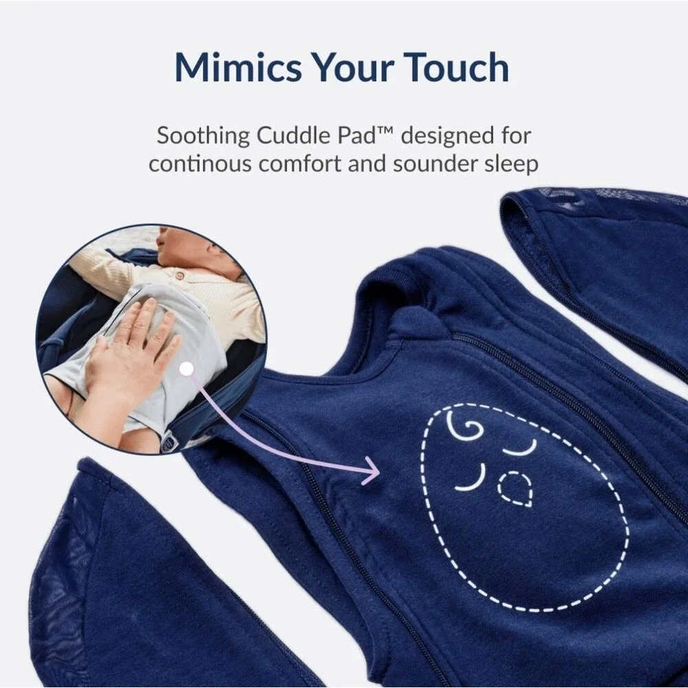 Nested Bean Air 6-in-1 Adaptable Weighted Baby Sleep Sack Size 3-6 Months